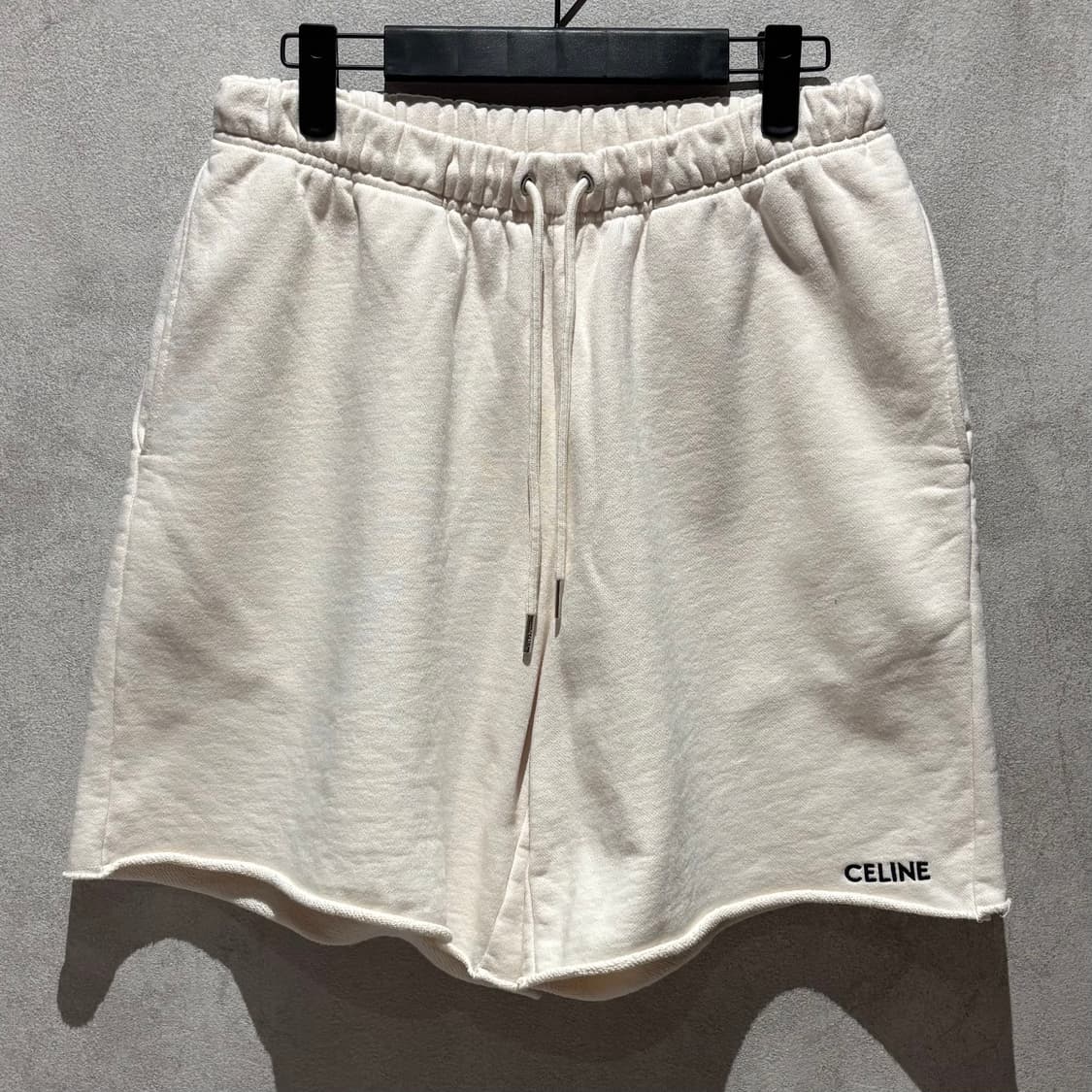 A / M (28~) 셀린느 코튼 반바지 아이보리 상품이미지1