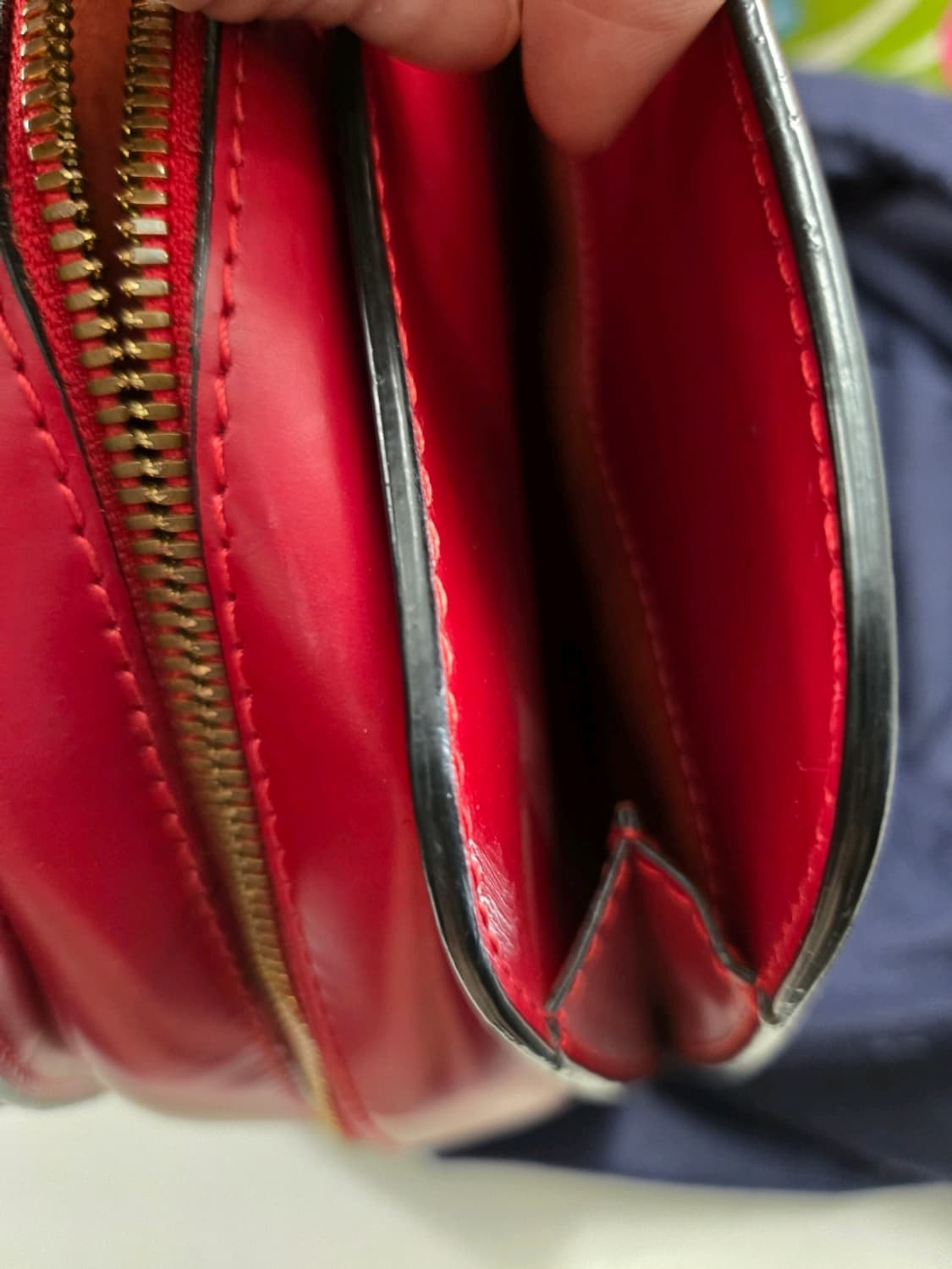 루이비통 에삐 사블롱 레드 핸드백 가격인하 상품이미지8