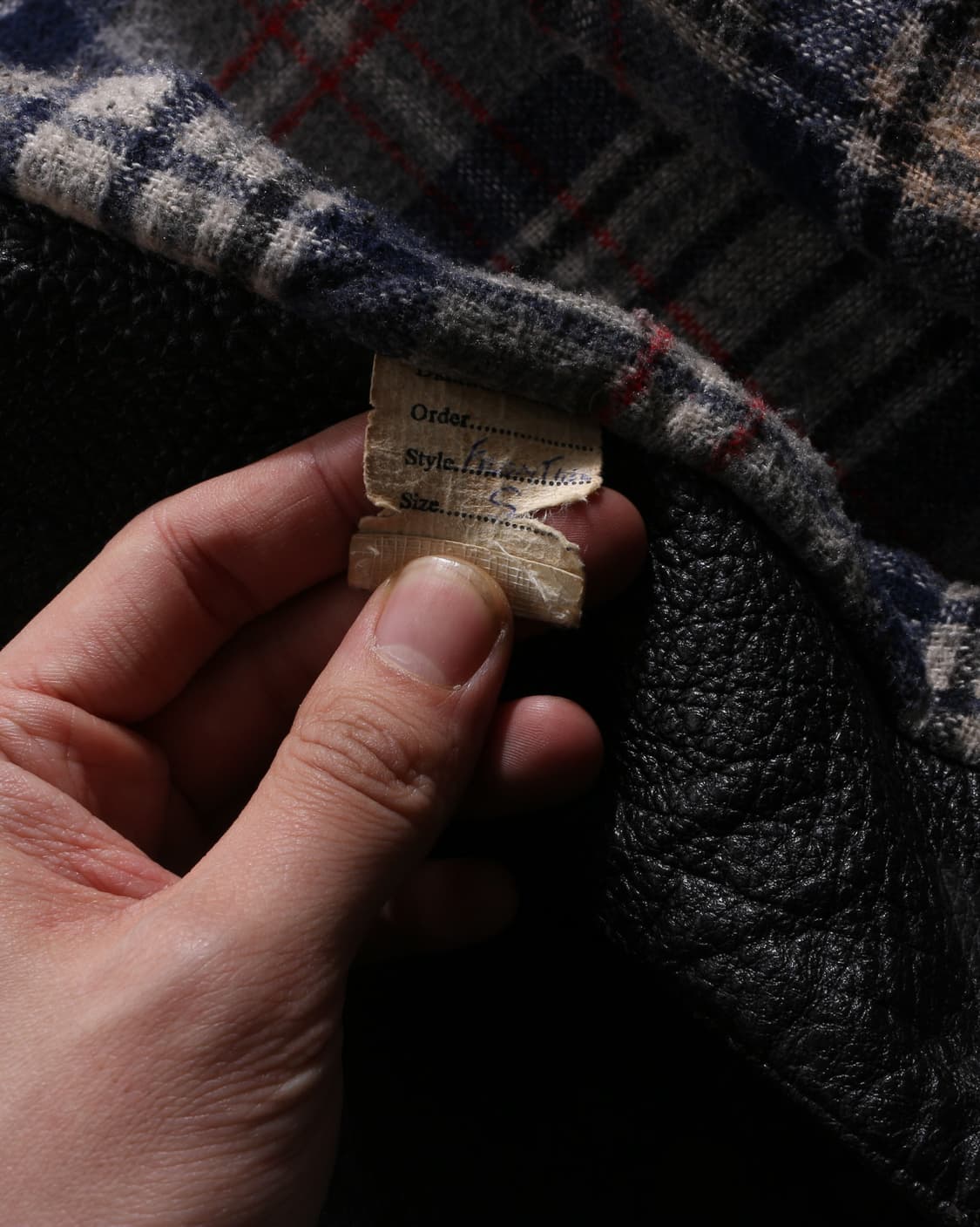 O-0319 Game set and match leather coat 상품이미지9