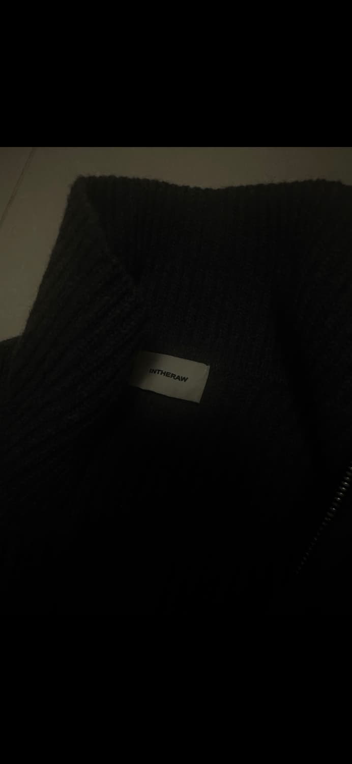 24시즌 인더로우풀집업니트 차콜그레이 4 상품이미지2