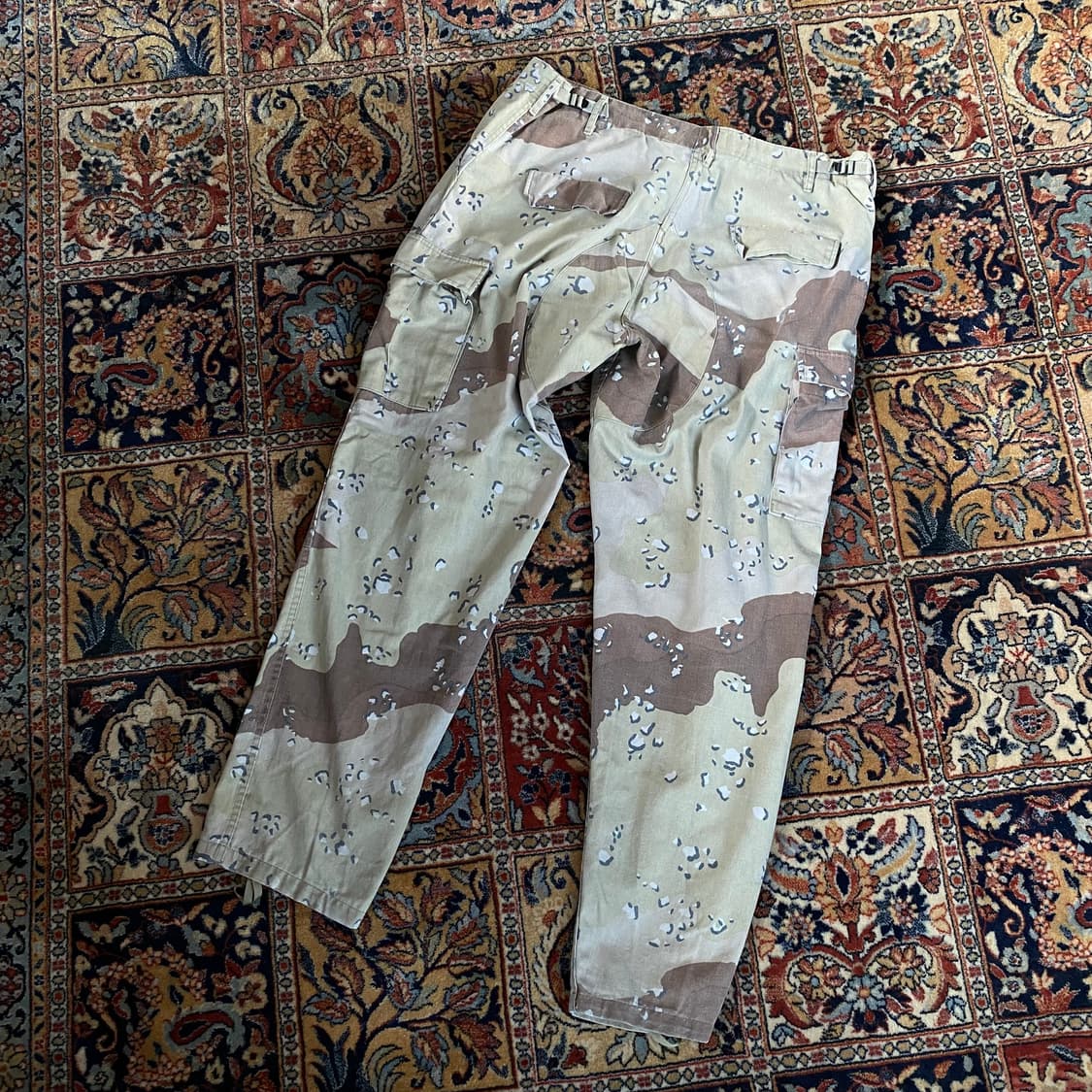 🌊90-00 cabela's 사막6색 초코칩 BDU 팬츠 (XL) 상품이미지2