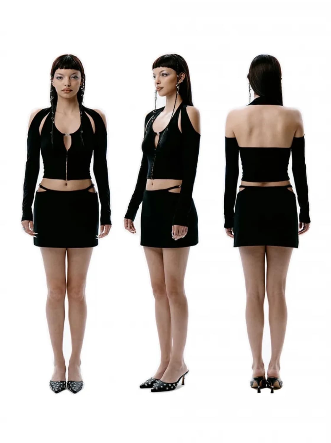 익스파이어드걸) 나디아 볼레로 탑 스커트 세트 상품이미지6