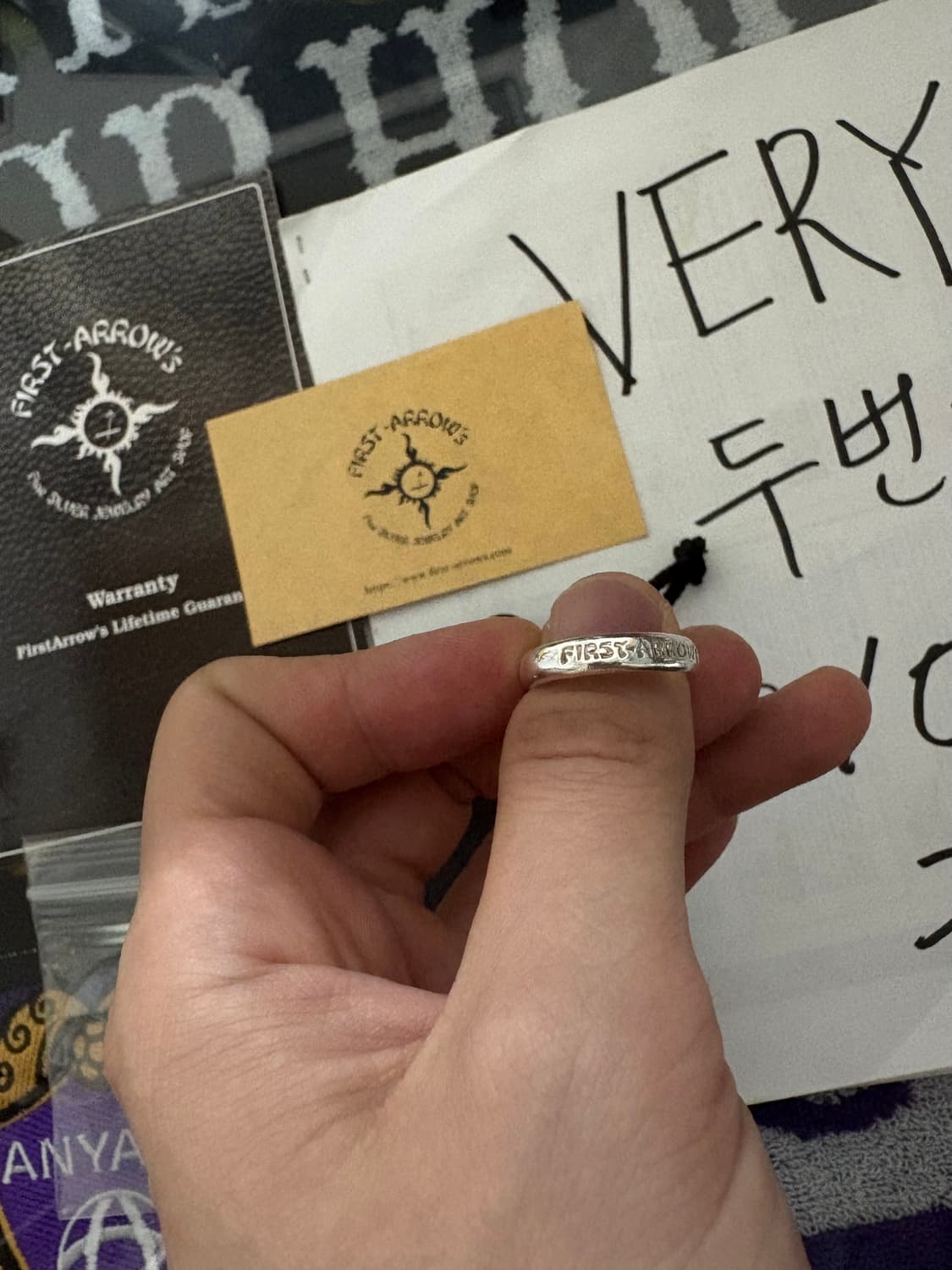 퍼스트 애로우즈 first arrow’s basic ring 상품이미지4