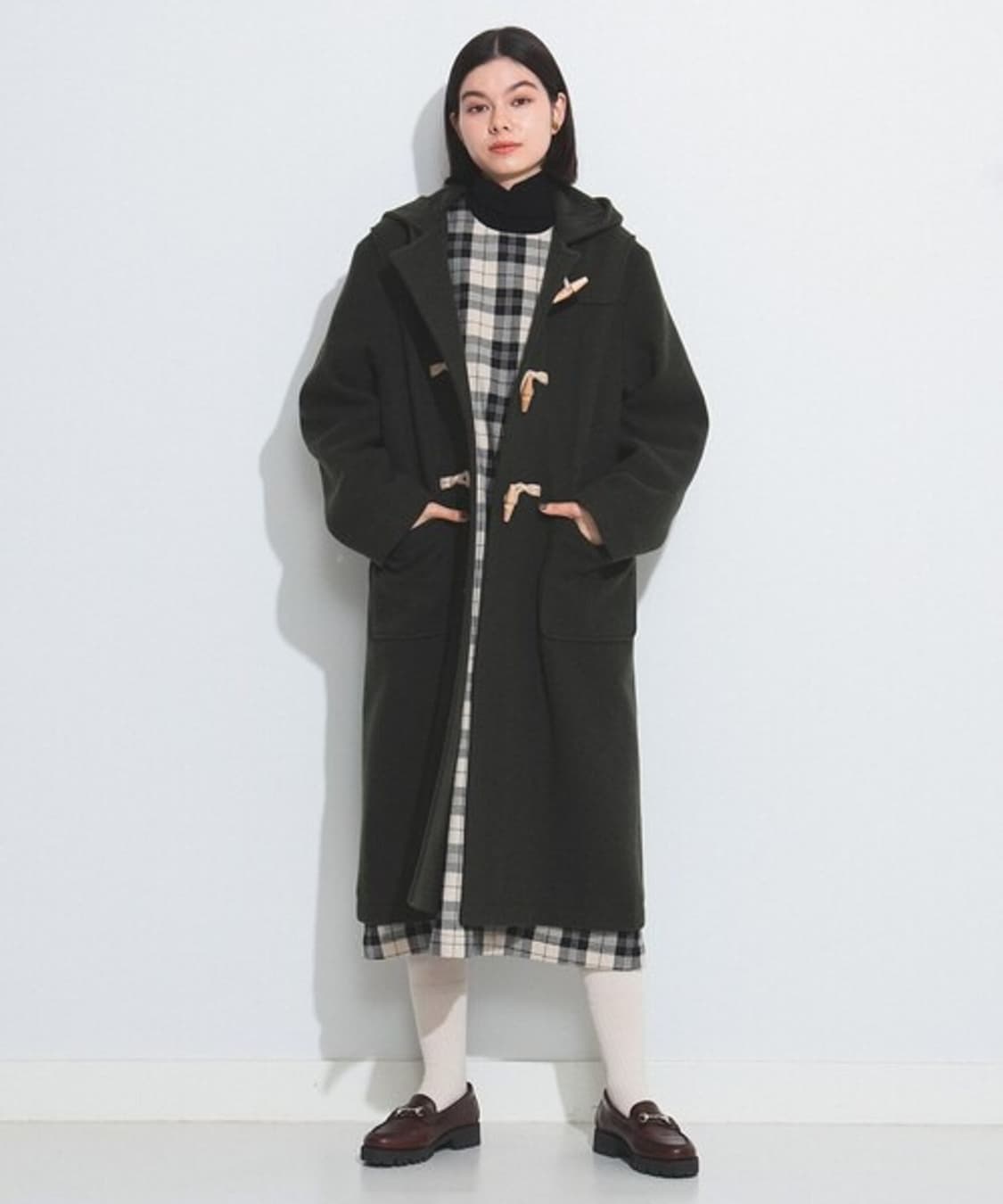 빔즈보이 BEAMS BOY Mousser Long Duffle Coat 상품이미지3