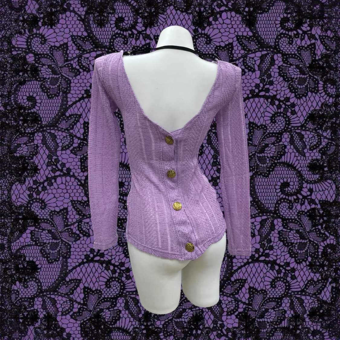 y2k knit top 상품이미지2