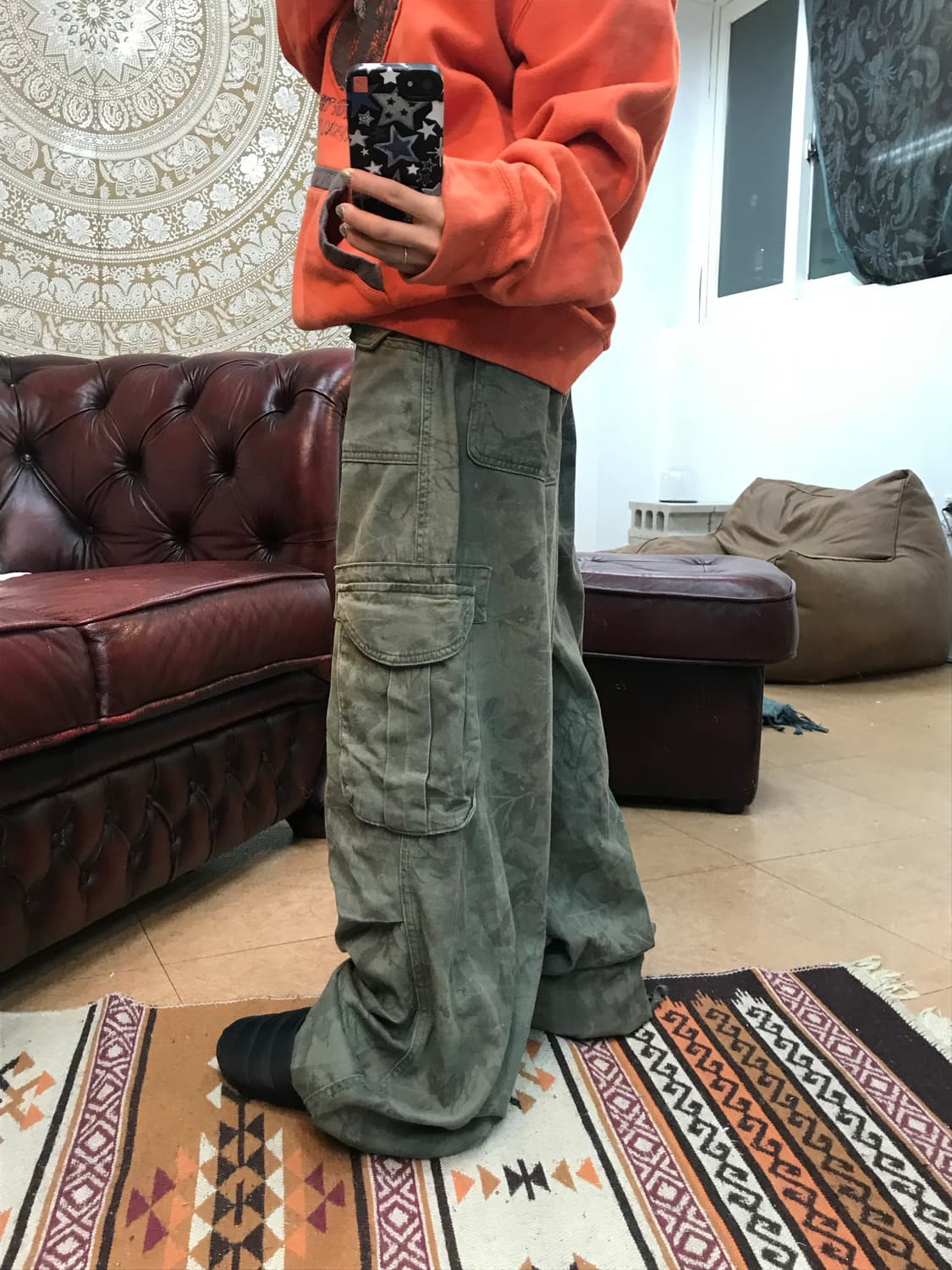 빈티지 카모 카고팬츠  상품이미지3