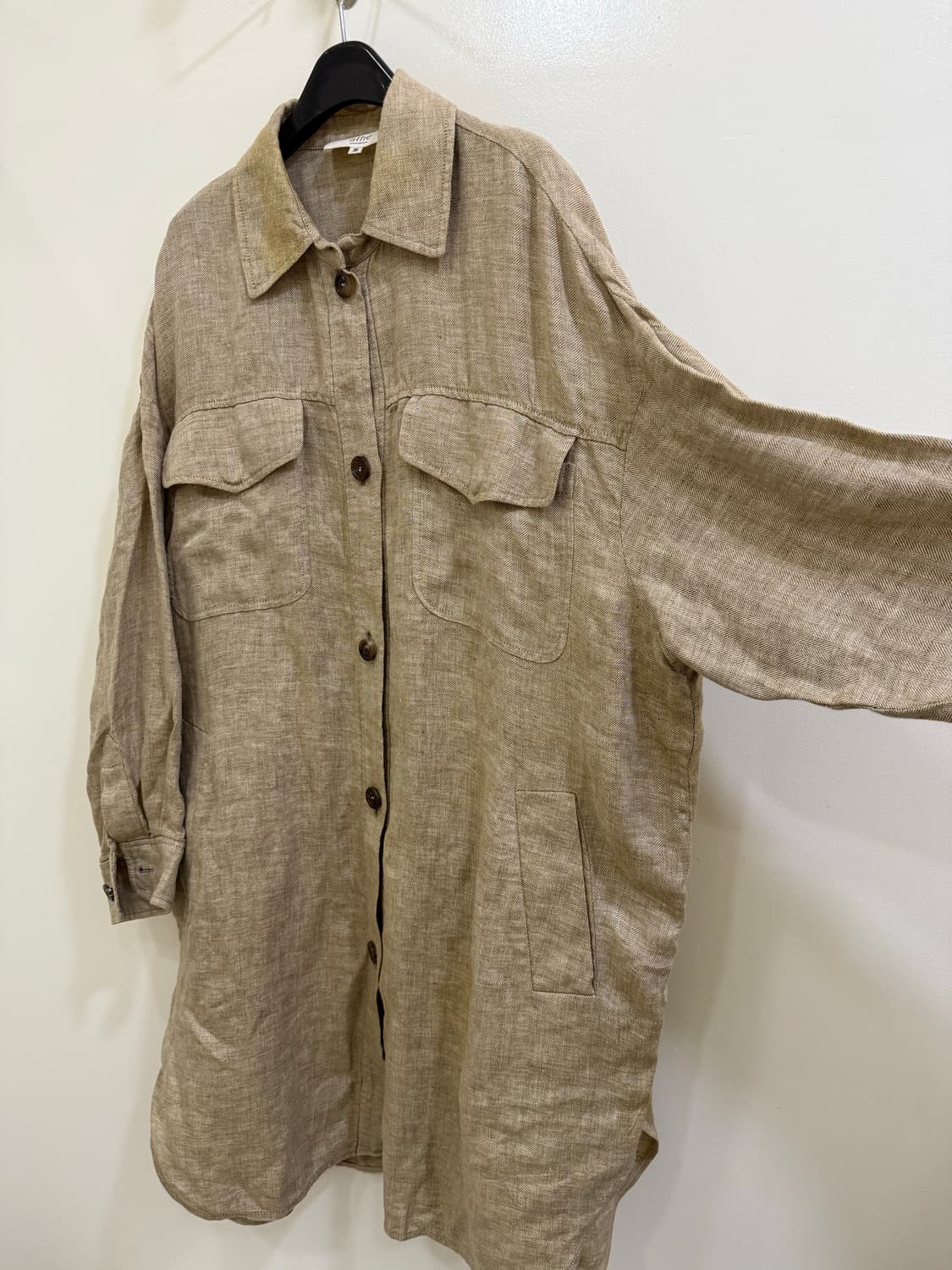 아떼바네사브루노 빅셔츠 원피스 정품 상품이미지2