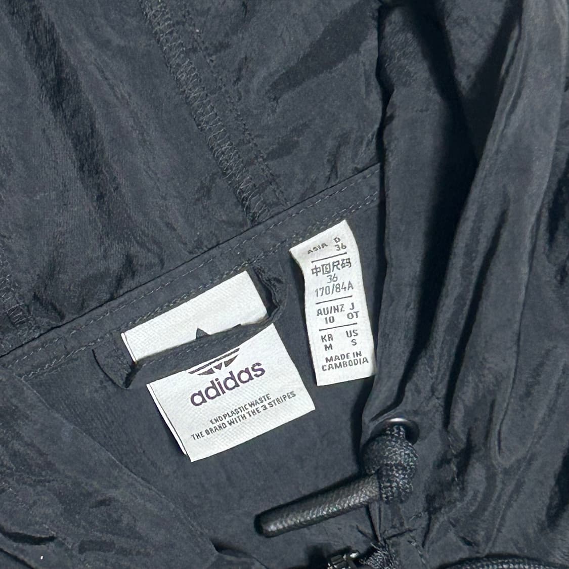 🫶🏻 아디다스 파이어버드 블랙 바람막이 🫶🏻 상품이미지4