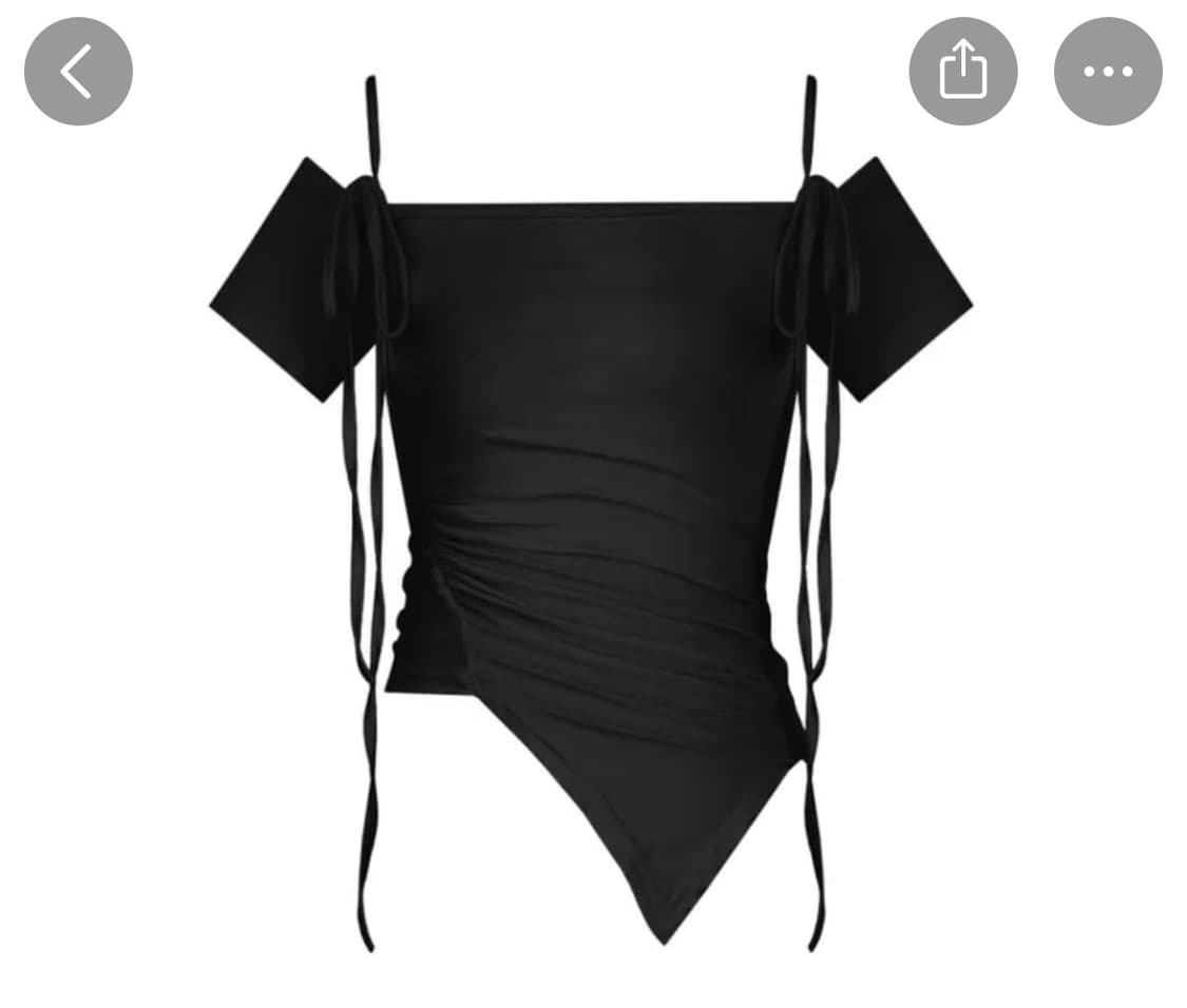 (구합니다) 코프coap 클리시어 라라벨 리본 탑 상품이미지1