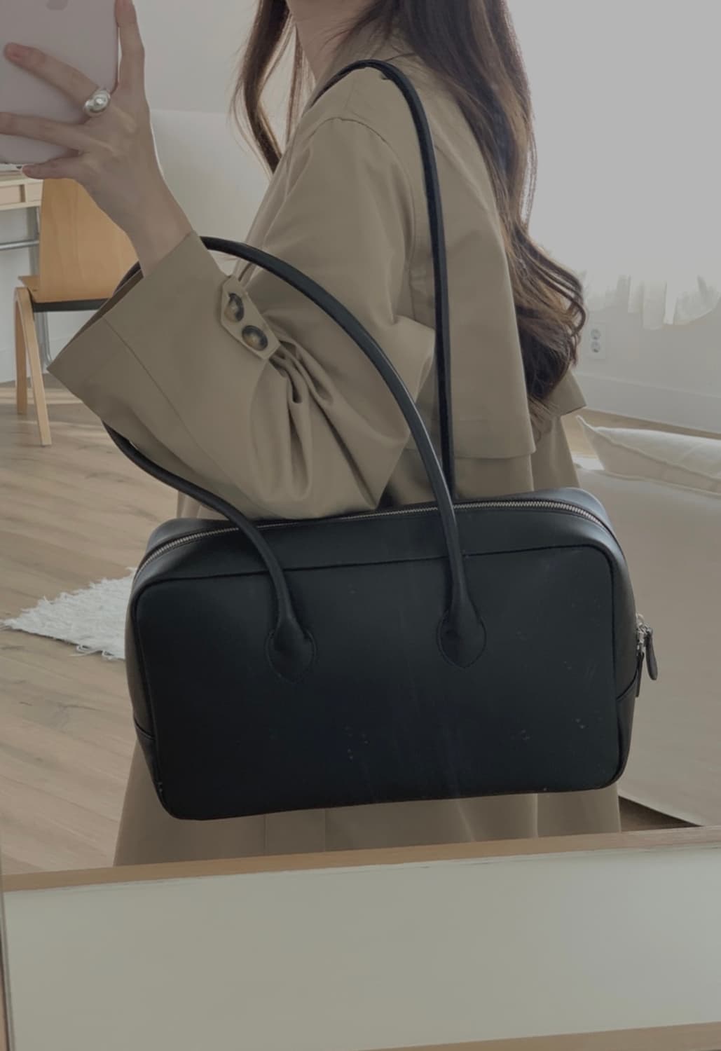 루스프로덕트 바게트백 상품이미지6