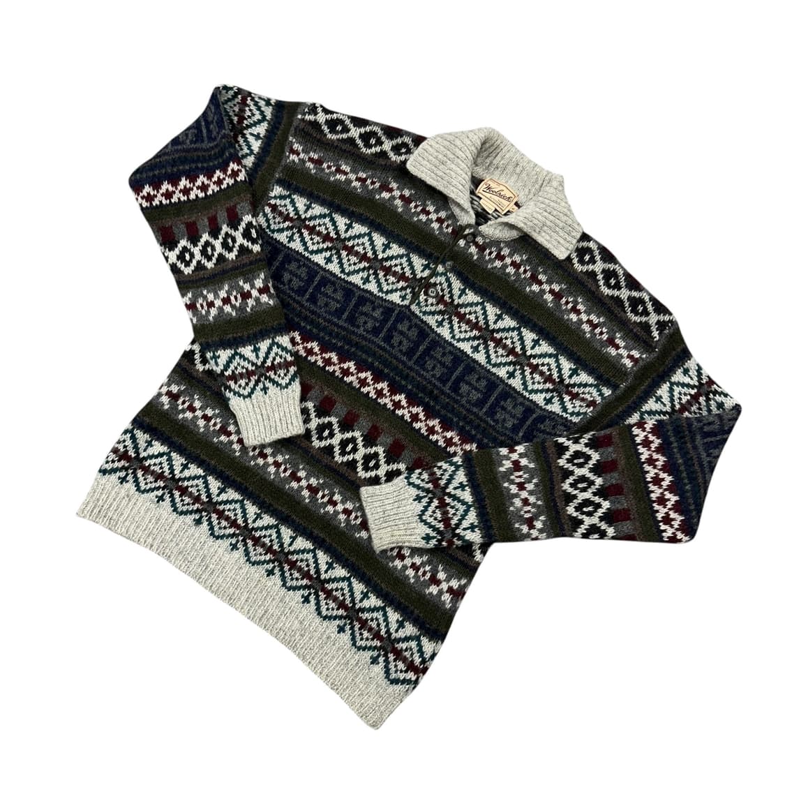 울리치 페어아일 패턴 니트 상품이미지3