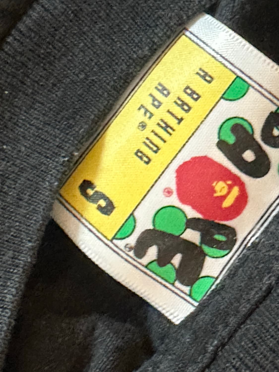 베이프 롱슬리브 s 상품이미지3