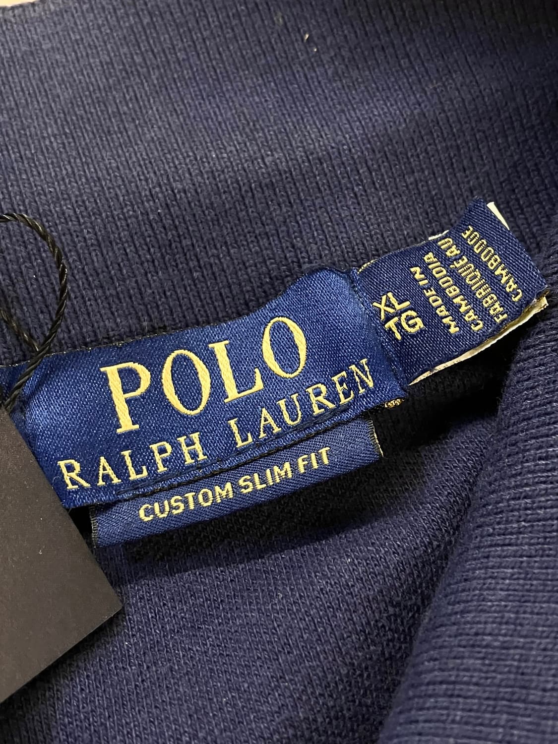 폴로 랄프로렌 카라 반팔 티셔츠 네이비 XL #csz3288 상품이미지5