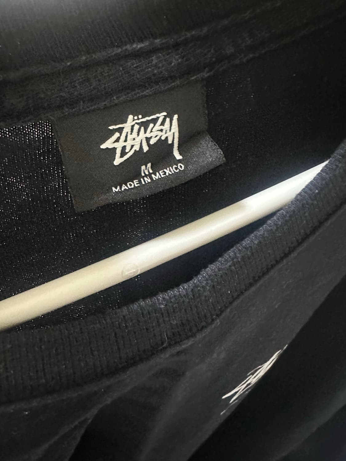 스투시 롱슬리브 검정 상품이미지3