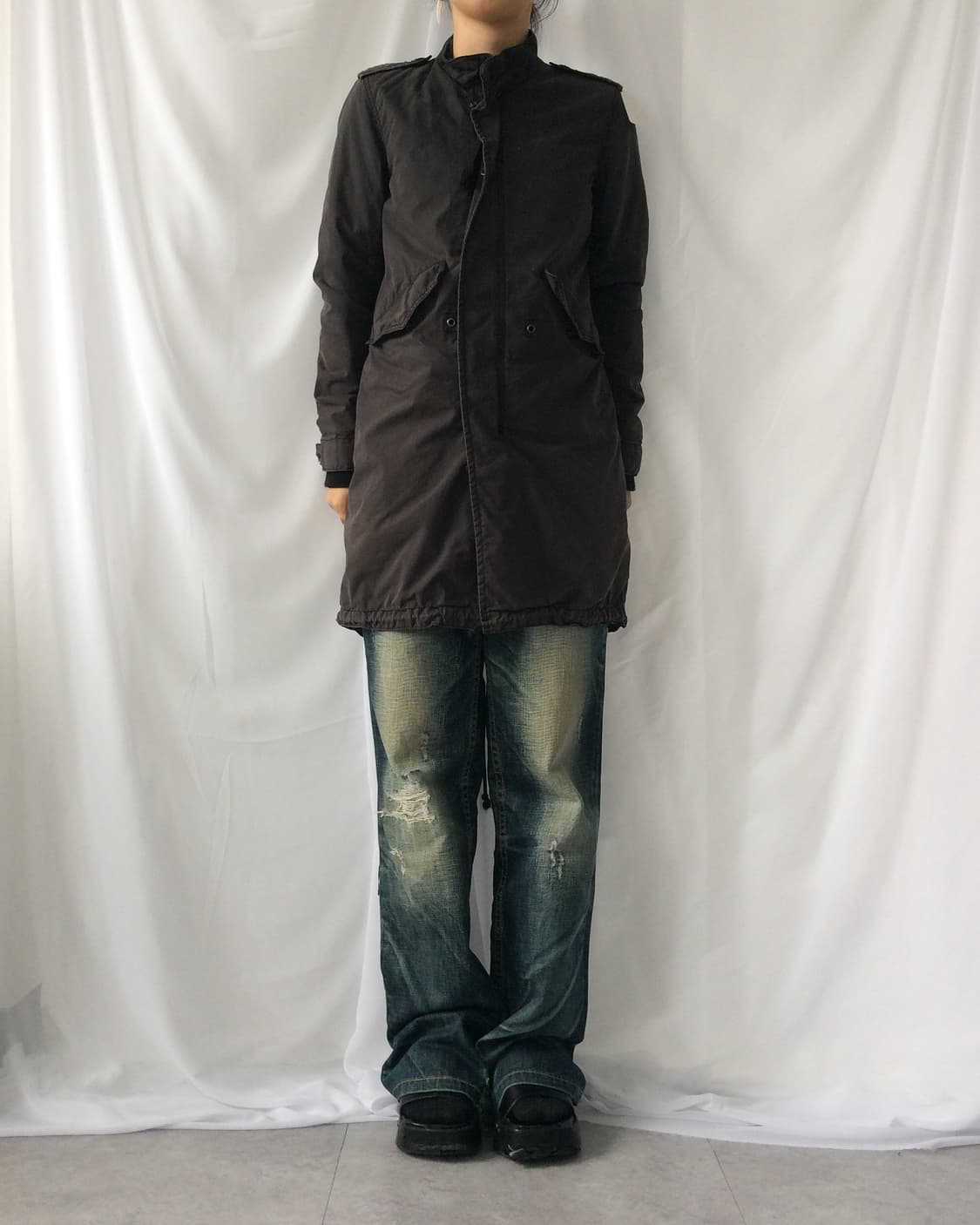 High neck jacket 상품이미지1