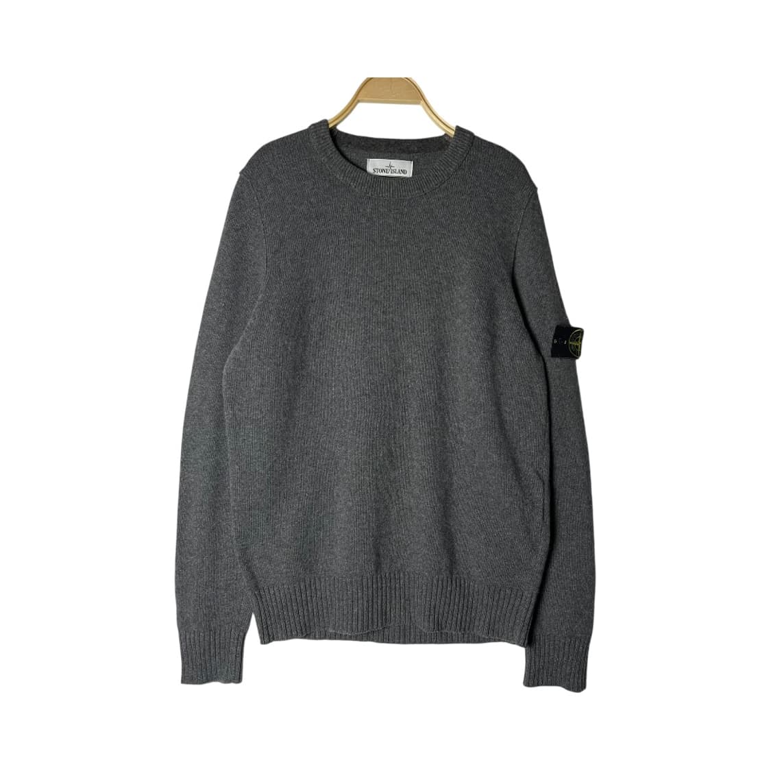 [Stone Island] 스톤아일랜드 크루넥 와펜 울 니트 상품이미지1