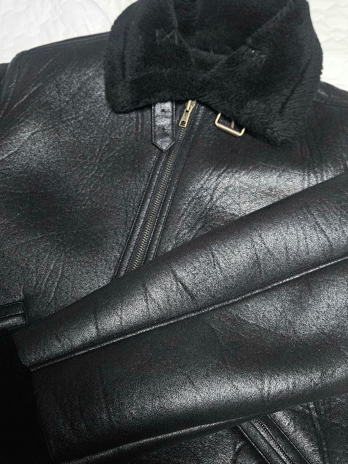 LEE 무스탕 자켓 판매합니다 상품이미지1