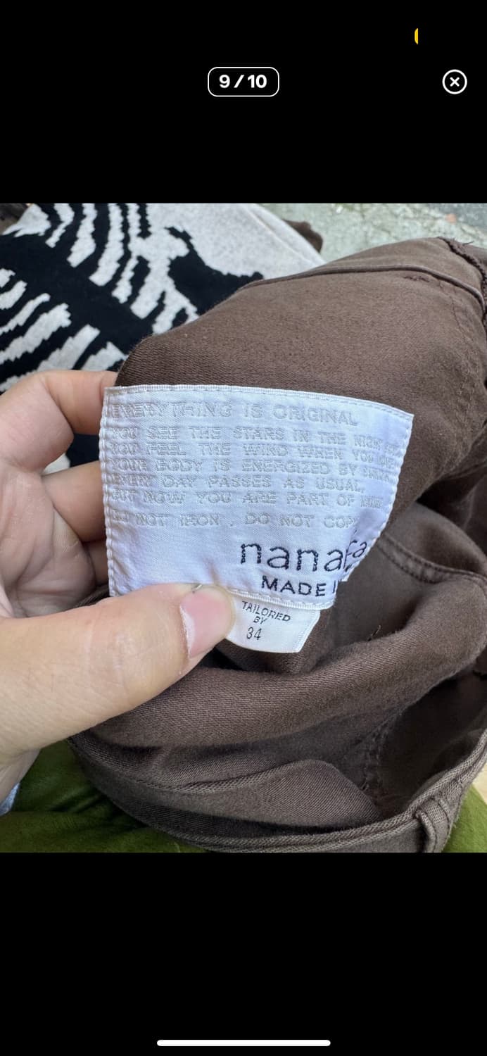 나나미카 몰스킨 프렌치 워크자켓 셋업 L 상품이미지9