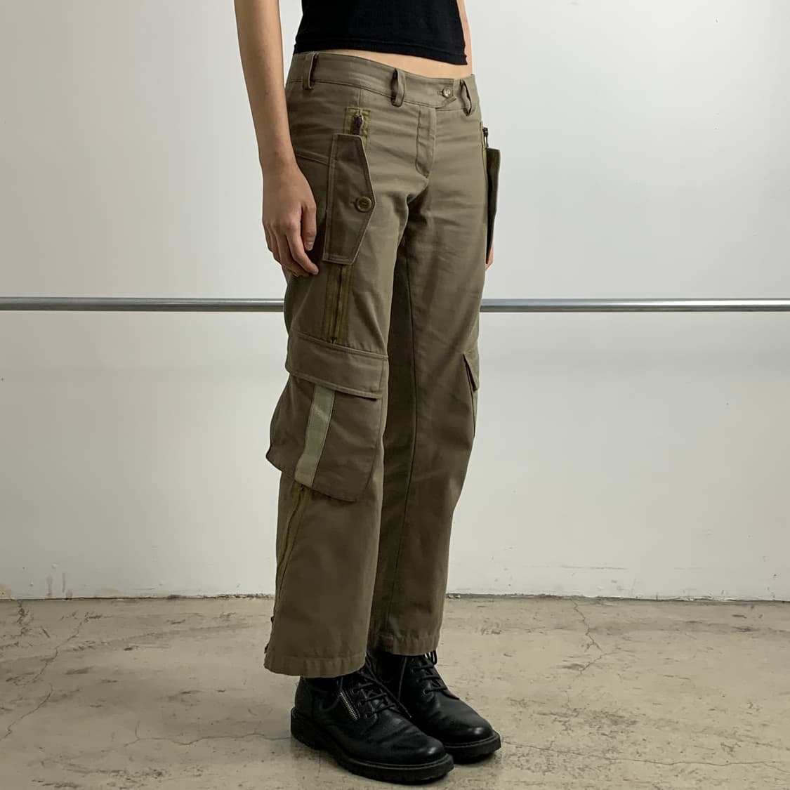 00s 닐바렛 아카이브 파라슈트 카고 팬츠 상품이미지3