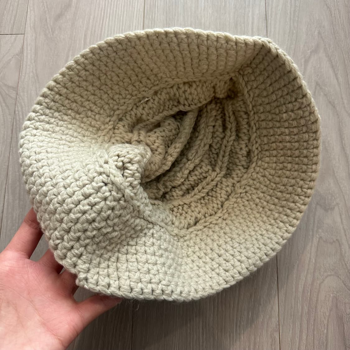 빈티지 니트 버킷햇 벙거지모자 상품이미지3