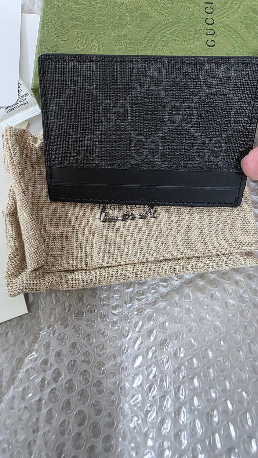 [풀구성,새상품급]구찌 스네이크 카드지갑 블랙 상품이미지3