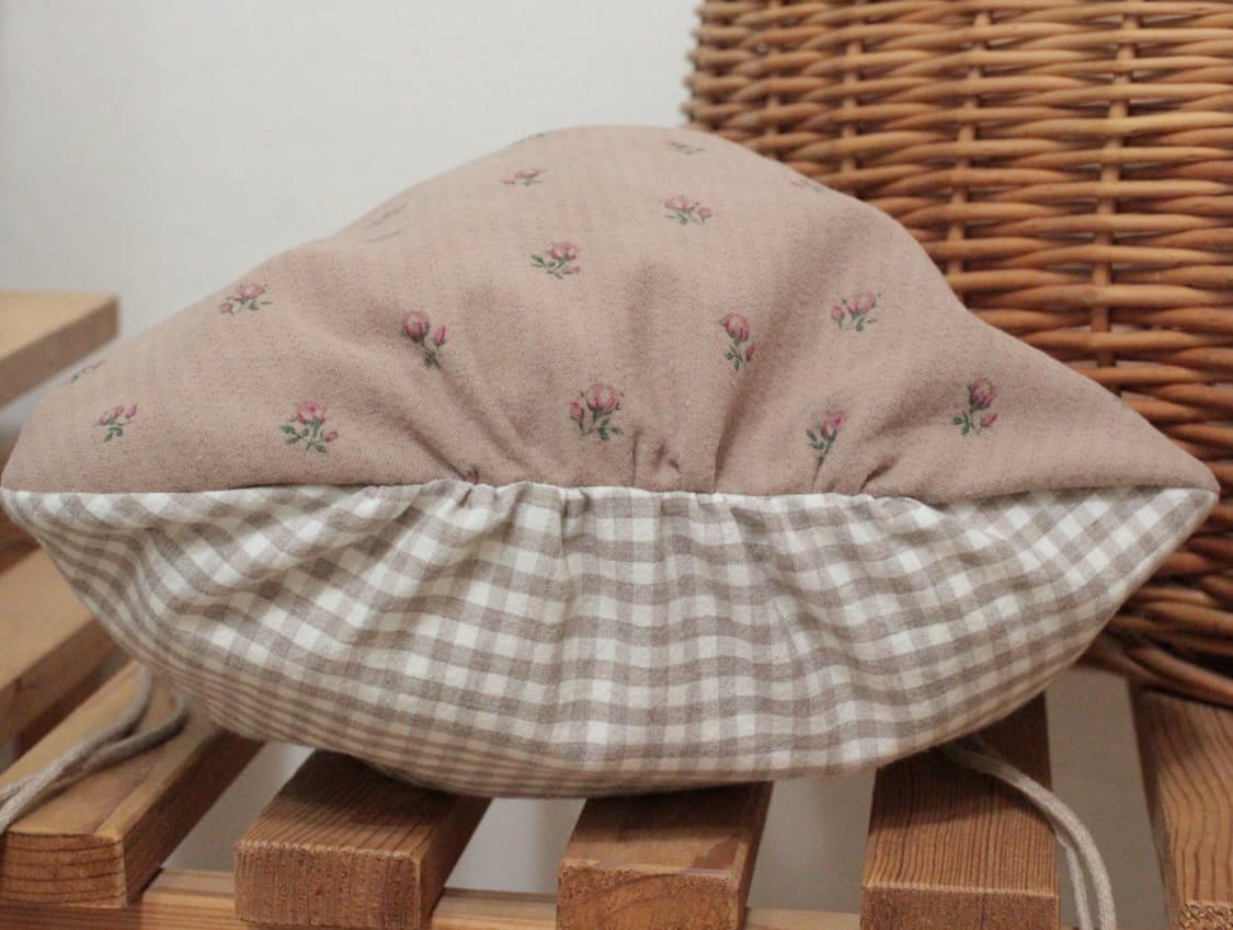 핸드메이드 셔링 레이스 스트링 파우치 상품이미지4