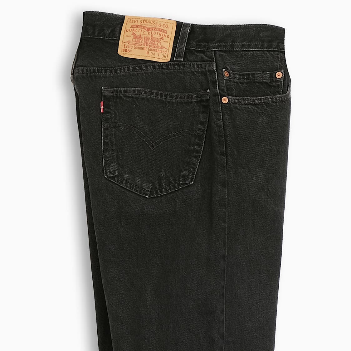 빈티지 리바이스 505 흑청 90s 32 인치 LV5053429 상품이미지5