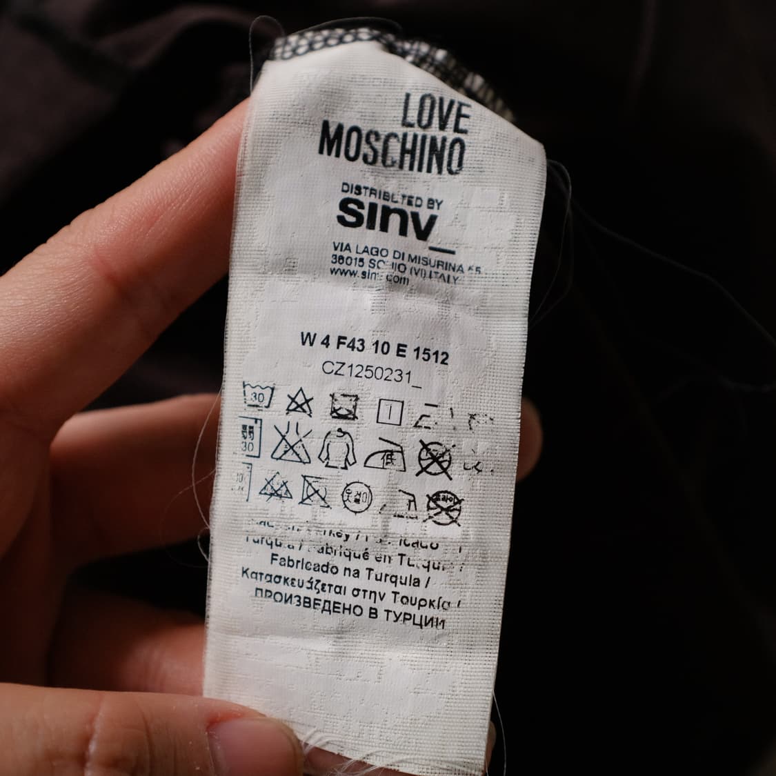 Love Moschino Long Sleeve 상품이미지6