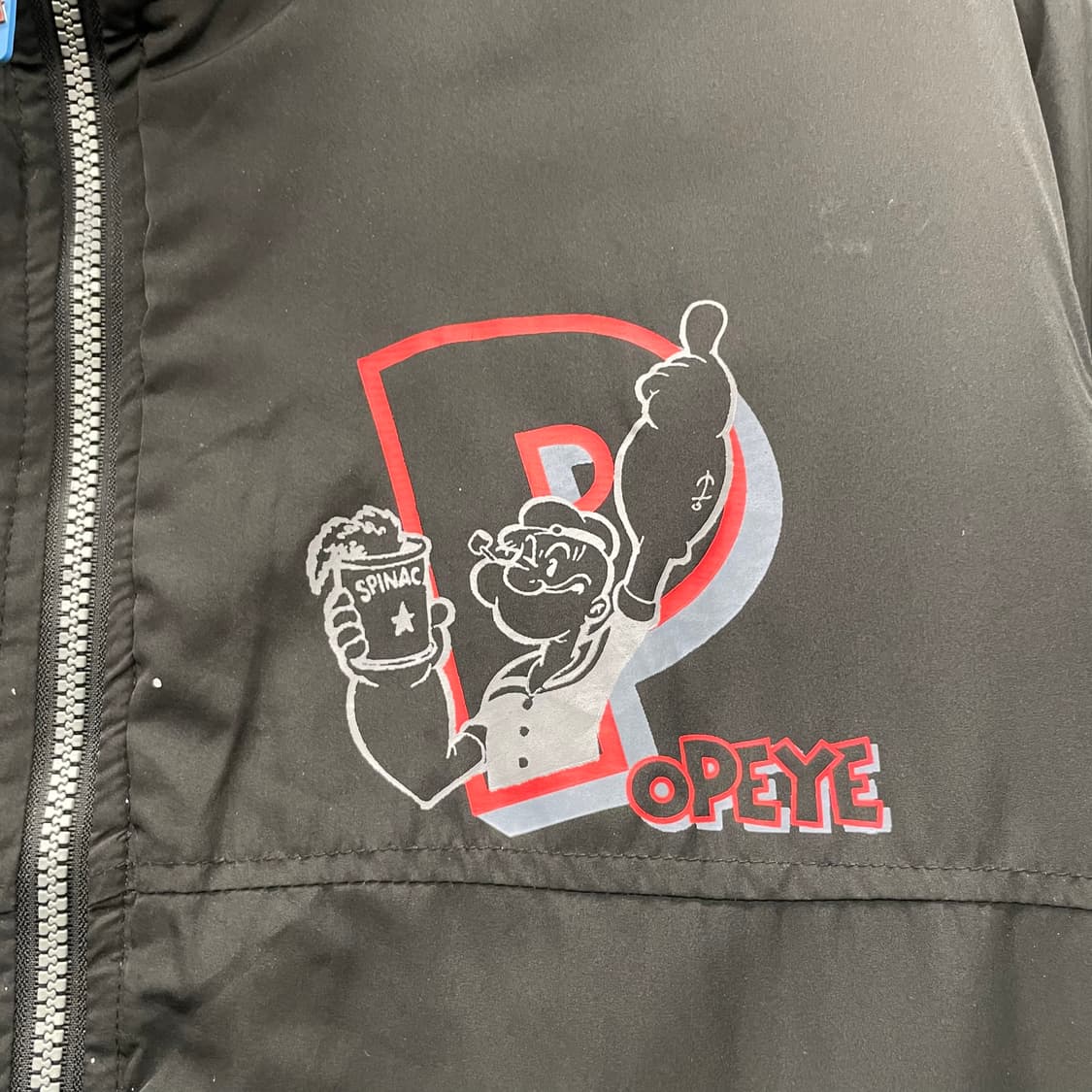 90s 오리지널 뽀빠이 후면 프린팅 자켓 상품이미지5