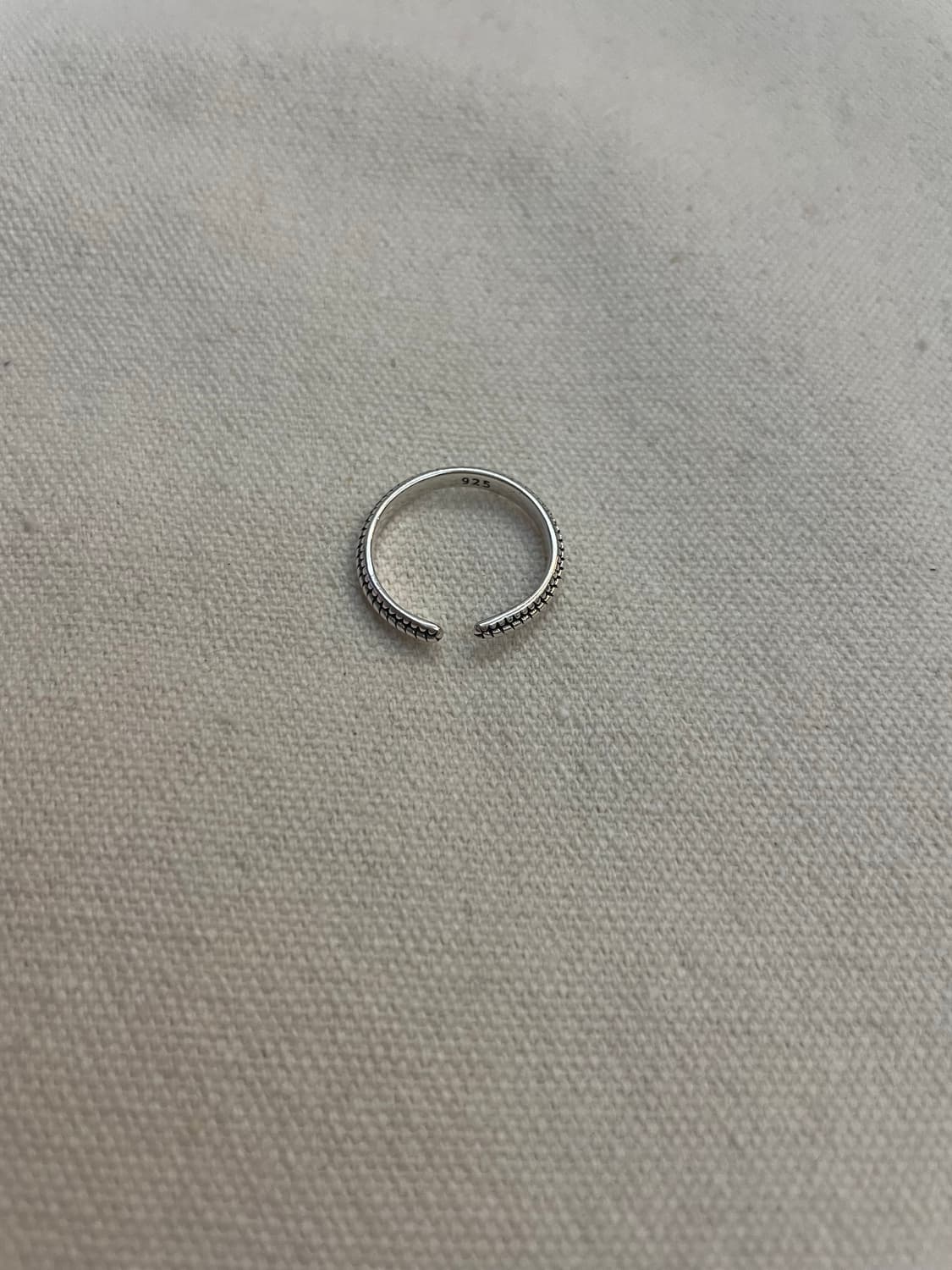🪞 오픈 실버링 (Silver Plated) 상품이미지3