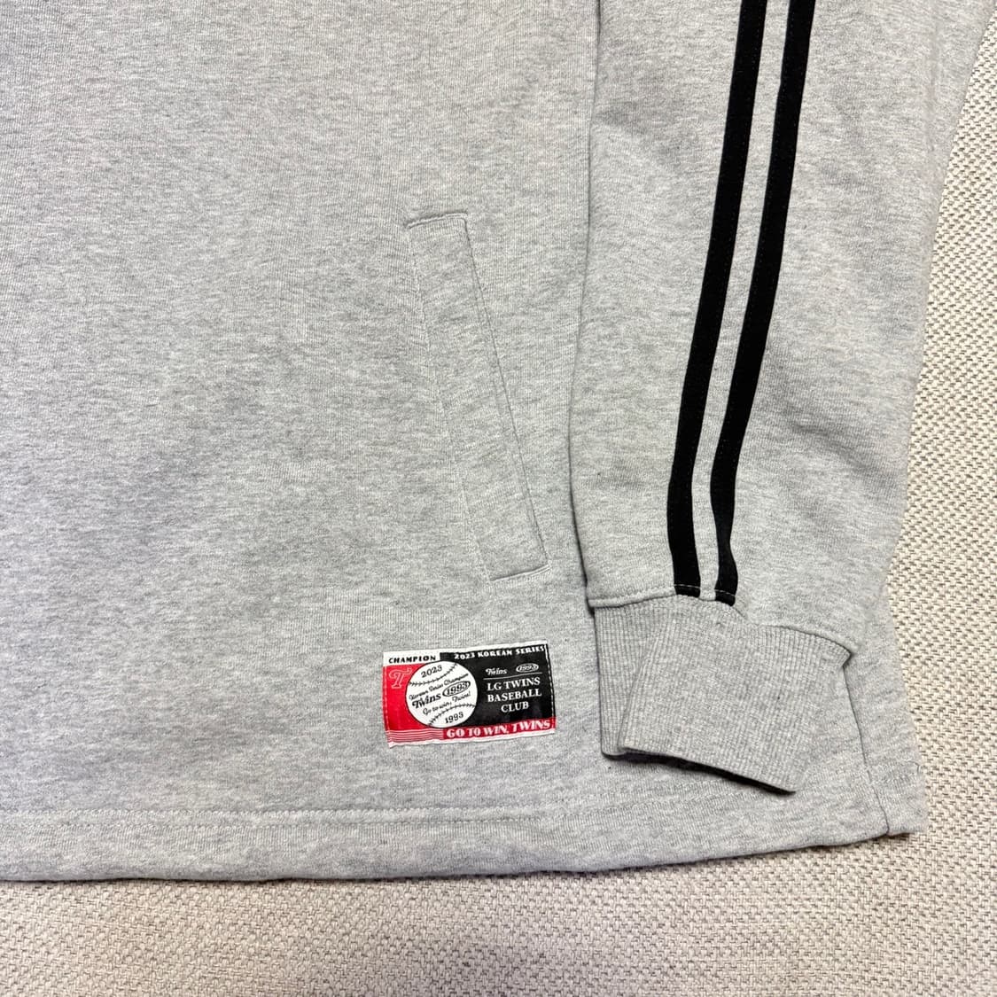 LG 트윈스 x 1993 스튜디오 하프집업 맨투맨 상품이미지2