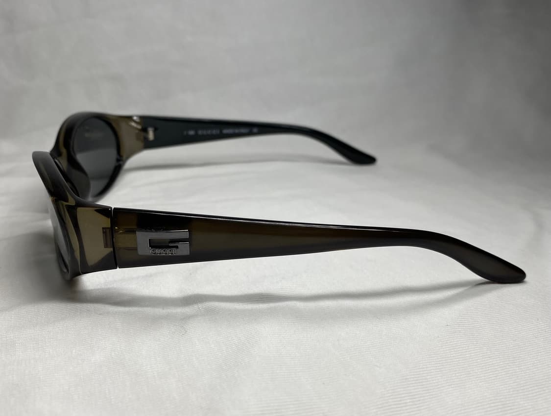 90s 구찌 빈티지 선글라스 오벌형 G로고 상품이미지4
