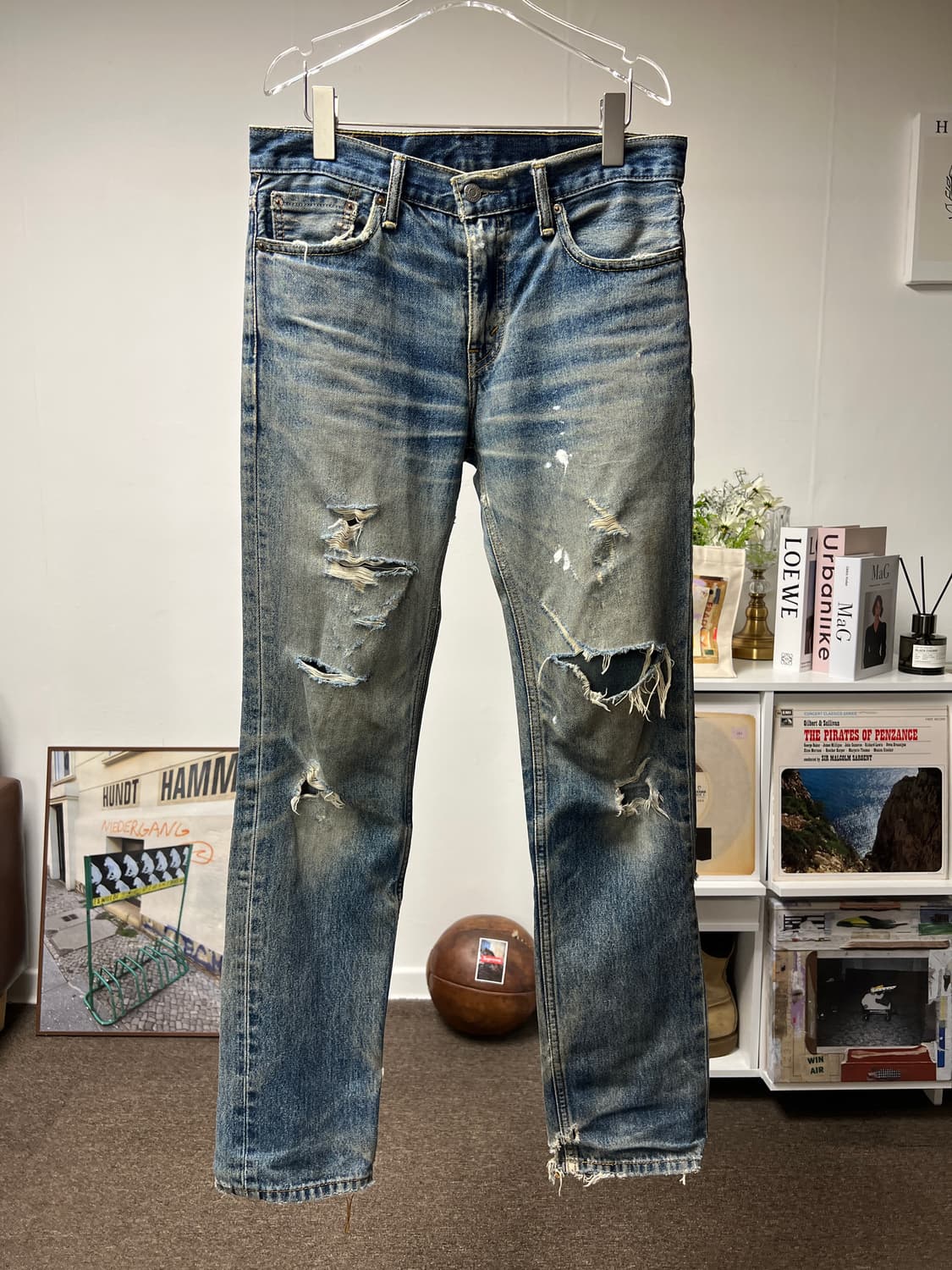 Levis 리바이스 511 디스 워싱 데님 30 상품이미지1