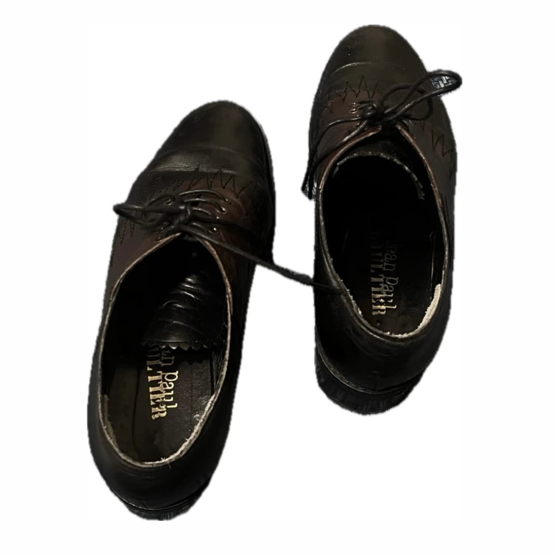 Jean paul gaultier leather lace-up shoes 상품이미지4