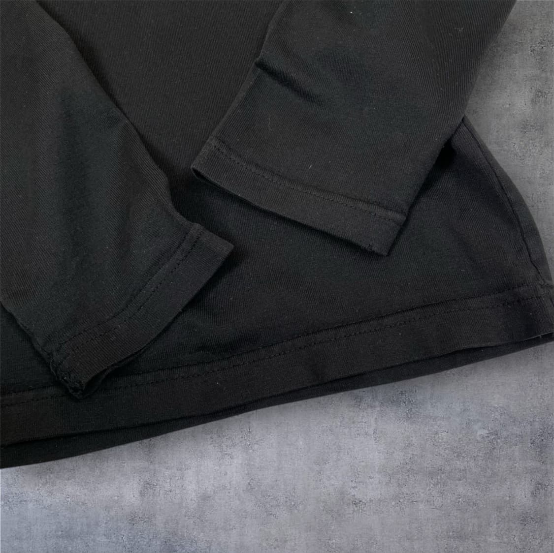 노스페이스 블랙 로고 롱슬리브 긴팔 티셔츠 M(95) 상품이미지5