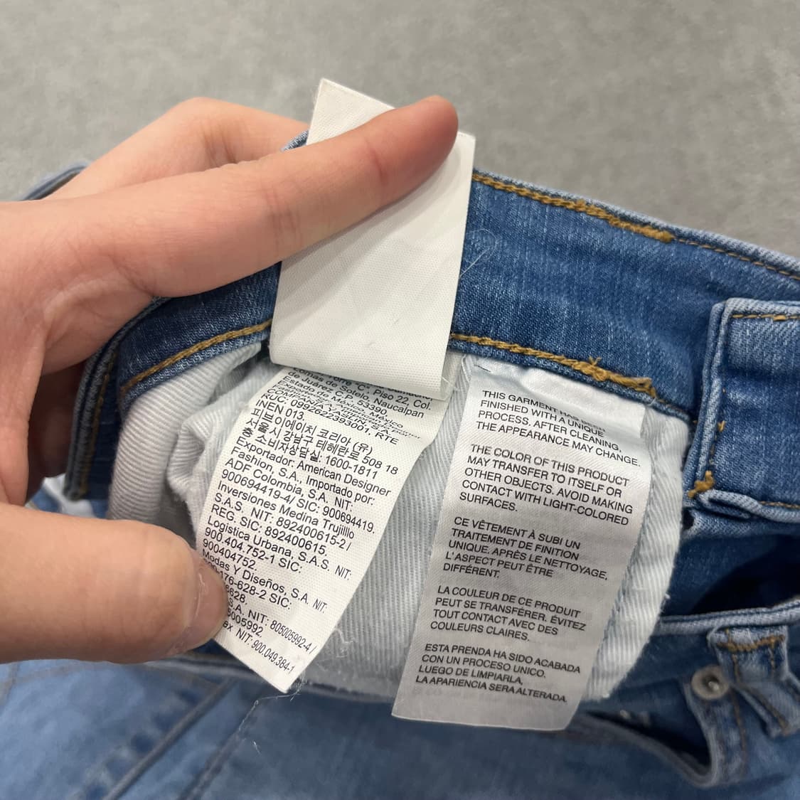 32 캘빈클라인 청바지 CK 로고 데님 상품이미지8