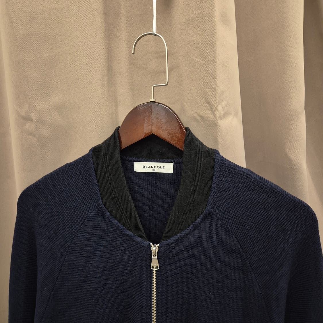 빈폴 니트 집업 100 상품이미지2