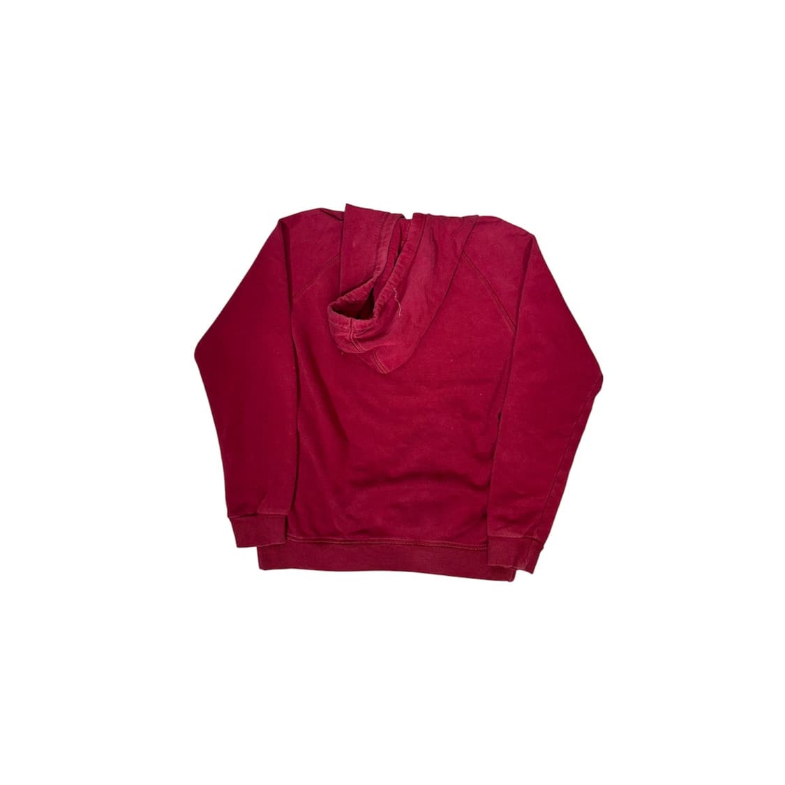 아디다스 버건디 화이트 빅 로고 오버핏 후드티 105 상품이미지6