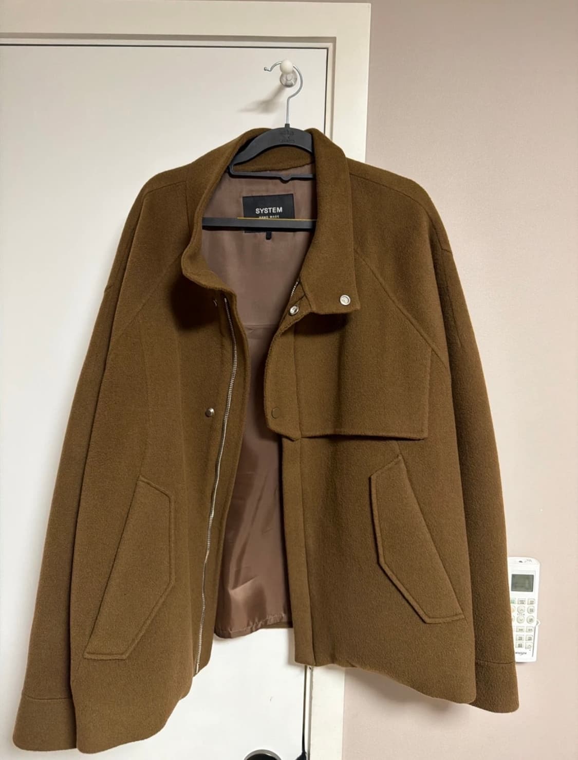 시스템 캐시미어 블렌드 핸드메이드 점퍼 상품이미지2