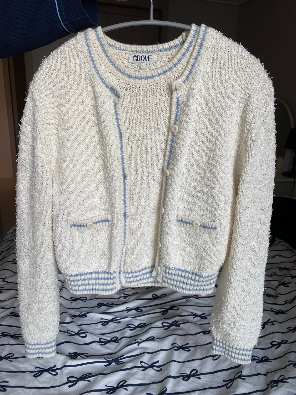 그로브 트위드니트가디건세트 상품이미지2