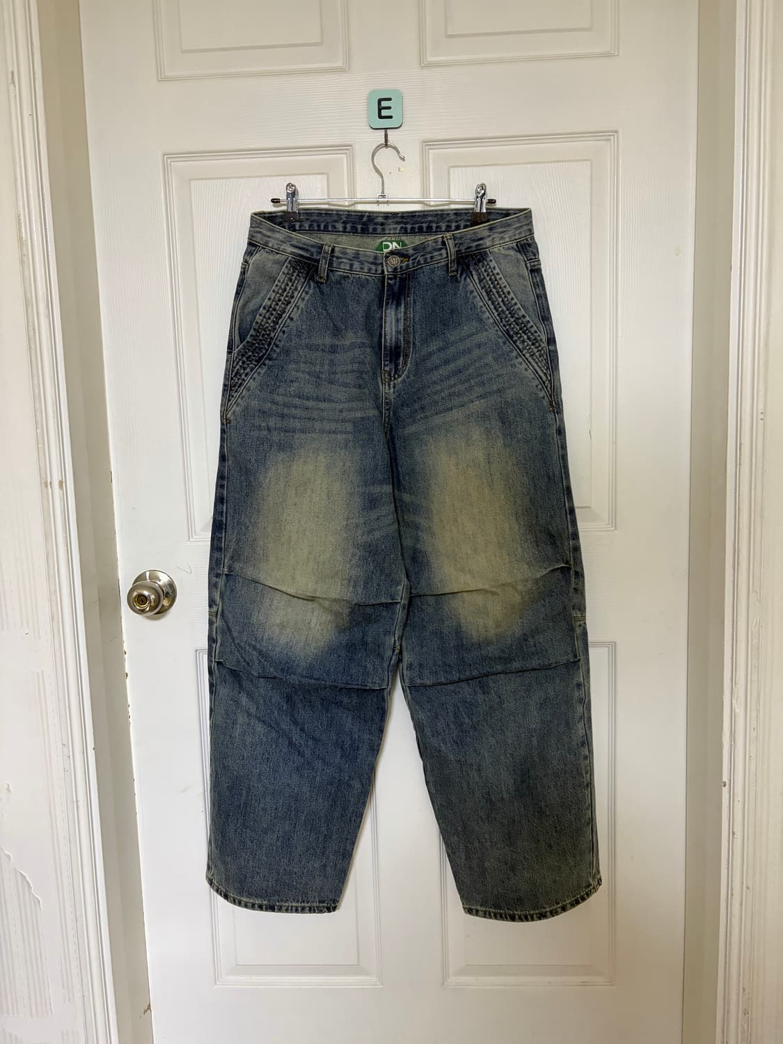 DNSR 파라슈트 와이드 데님 XL 상품이미지2