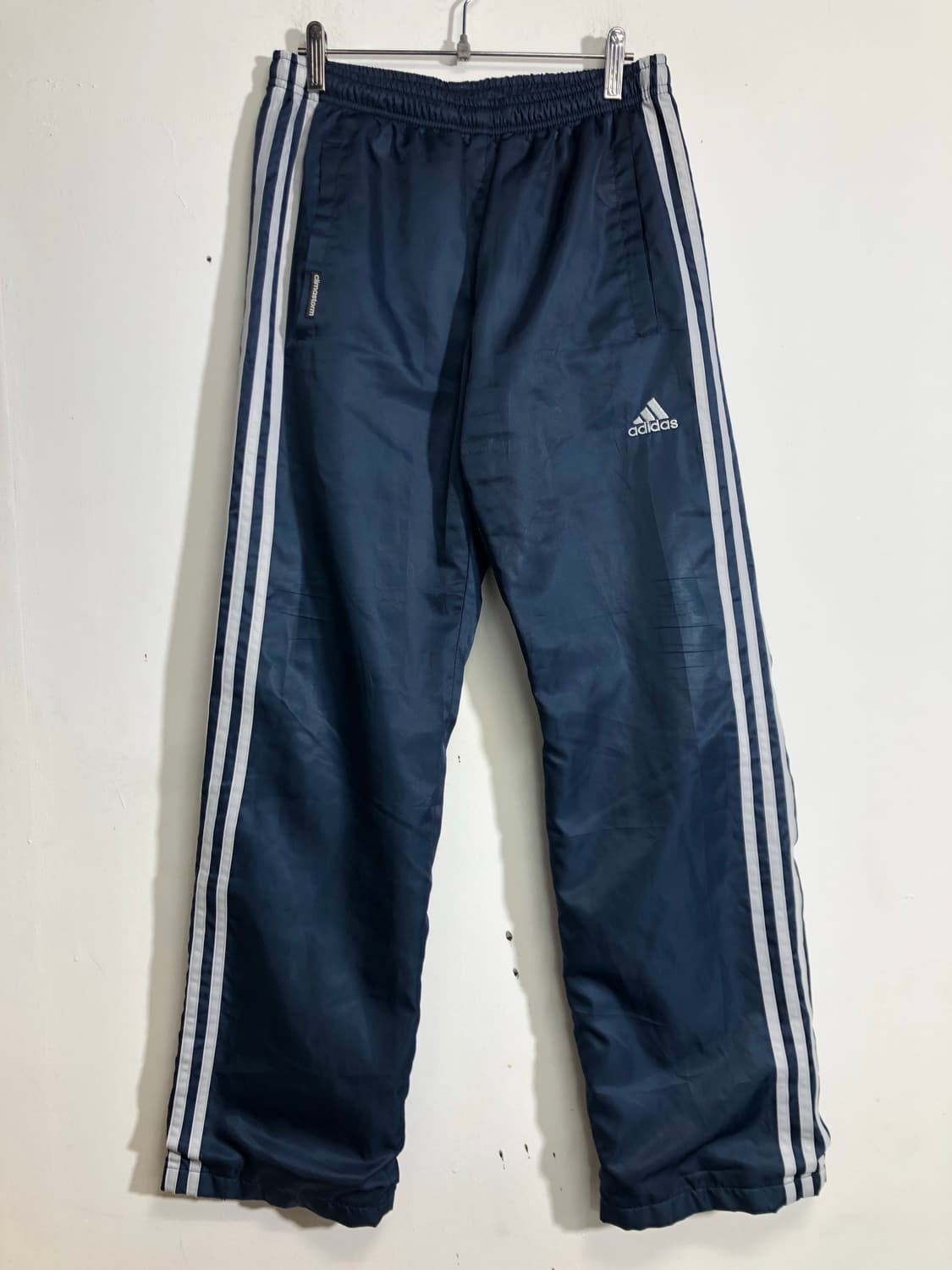 아디다스 네이비 화이트삼선 트랙팬츠 S 상품이미지4