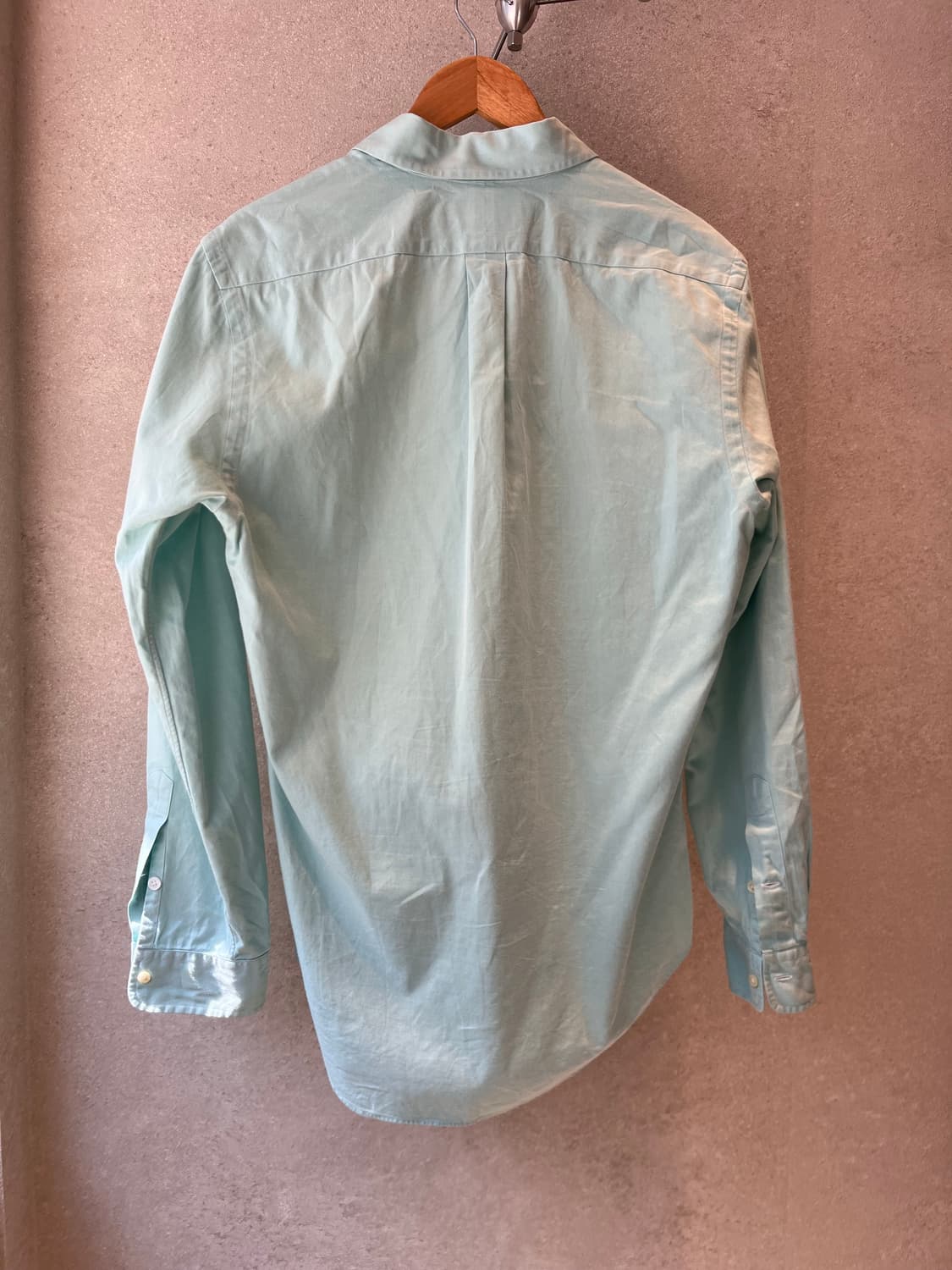 폴로 랄프 로렌 옥스퍼드 슬림핏 민트 셔츠  상품이미지5