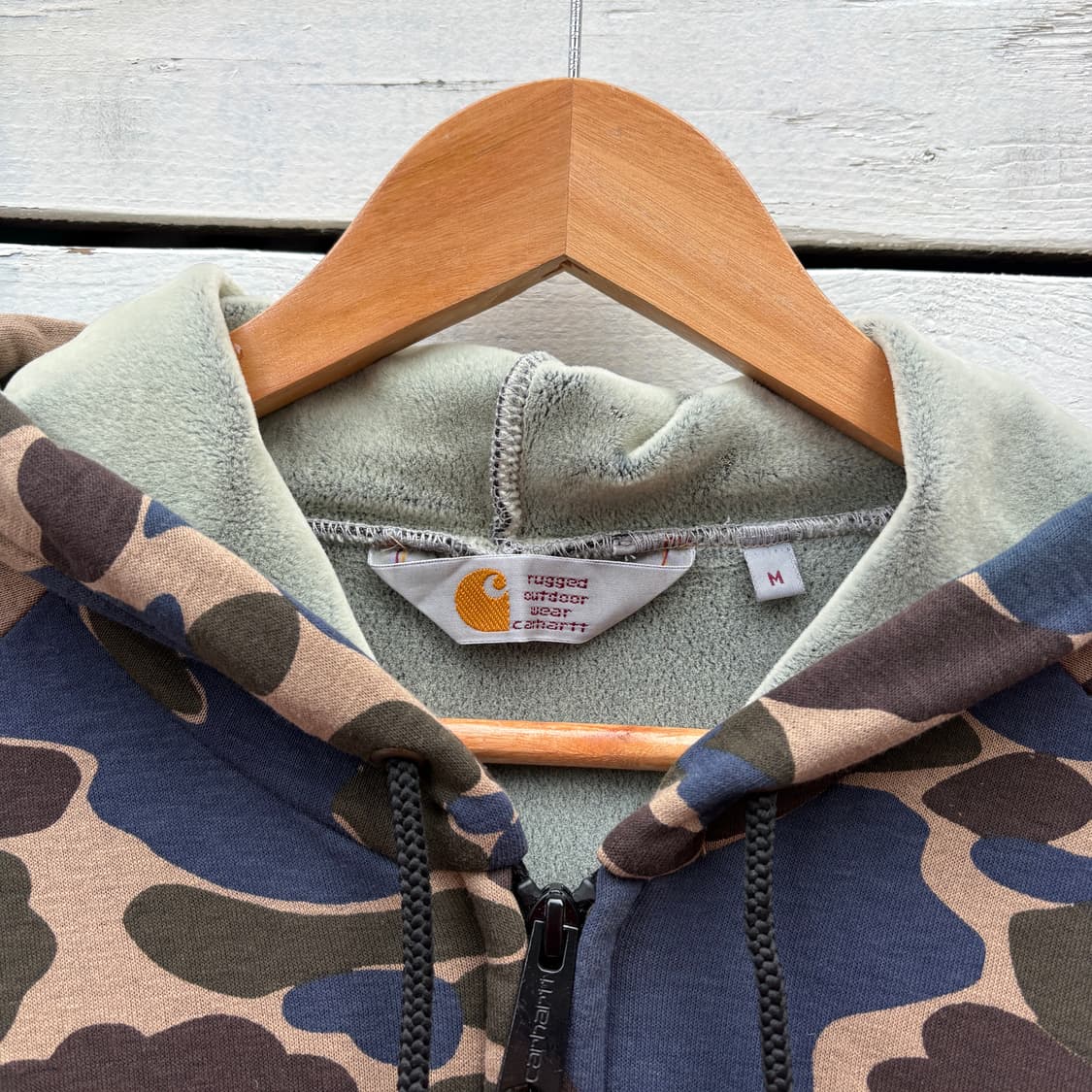 Carhartt 칼하트 카모 후드집업 상품이미지3