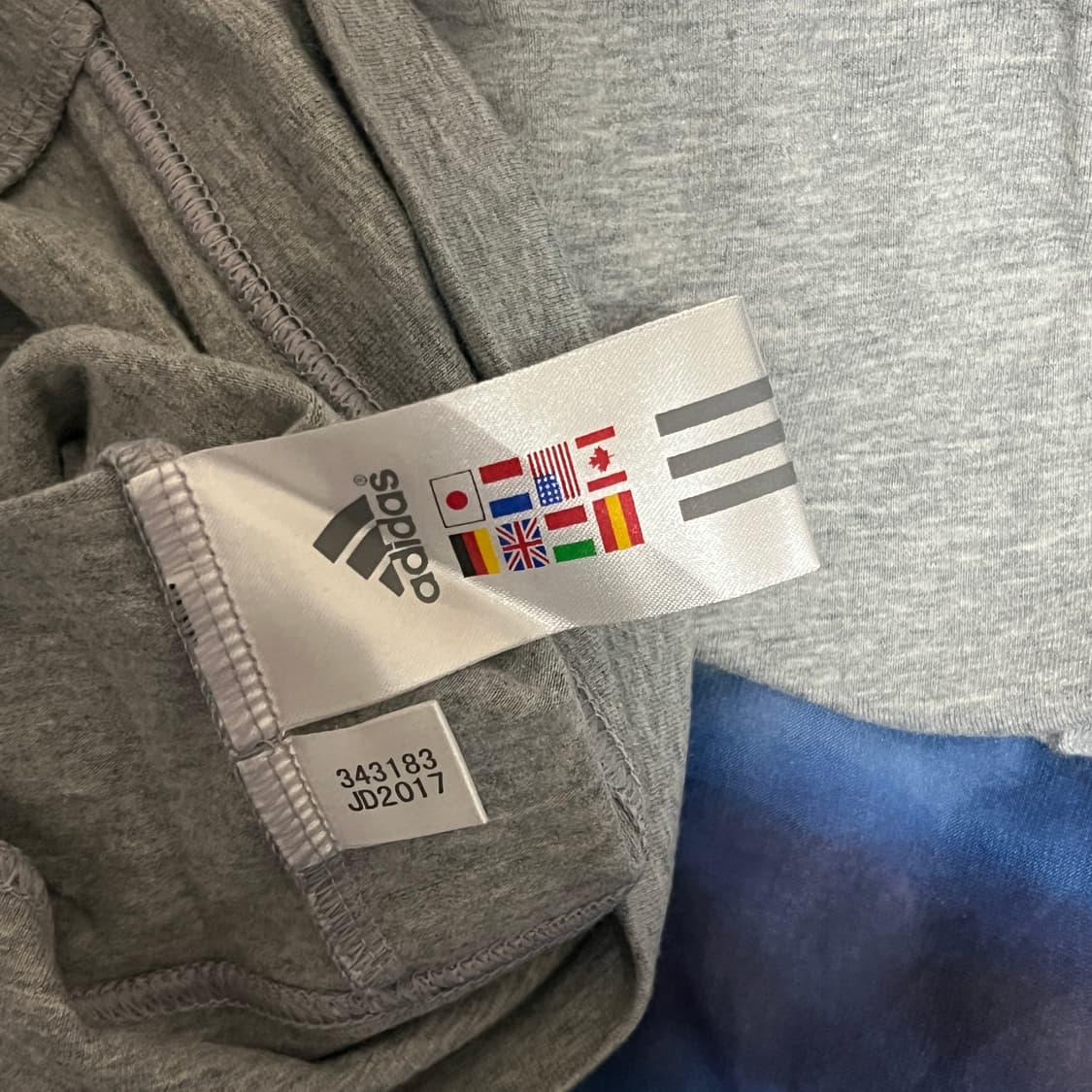 Adidas Grey&Pink Hood Zip-up 상품이미지3