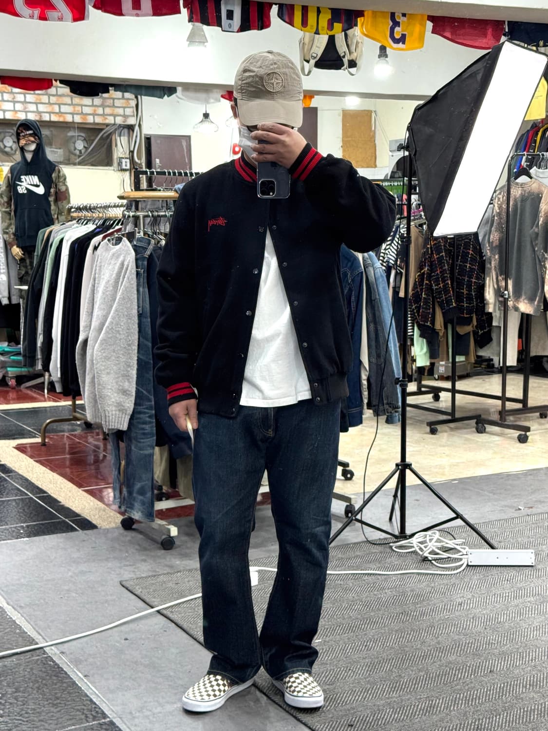 베이프OG 스타 자수데님 M 상품이미지9