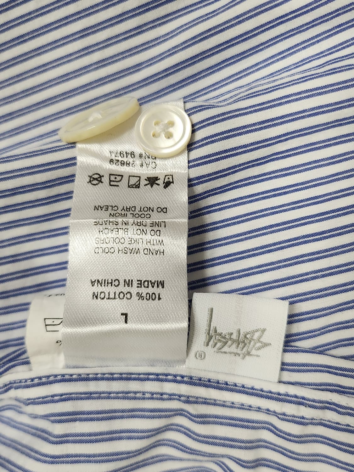 스투시 스트라이프 셔츠  상품이미지10