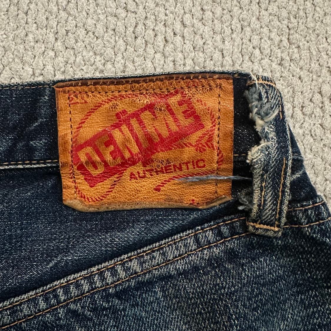 90s 드님 Denime 셀비지 데님 상품이미지9