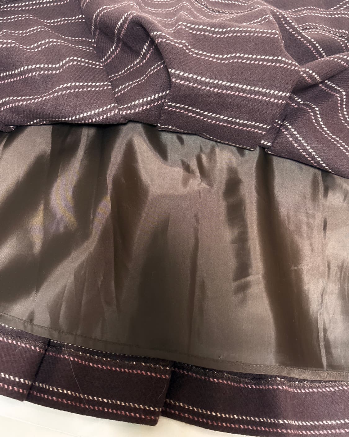 미라이클립 미안하다 사랑한다 임수정 하구미 A라인 퍼플 빈티지 스커트 상품이미지4