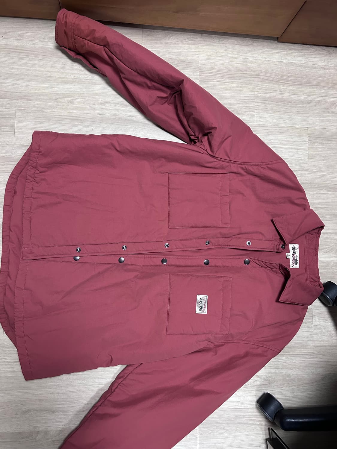 캐나다산 스투시 버튼 자켓 L 팝니다 상품이미지1